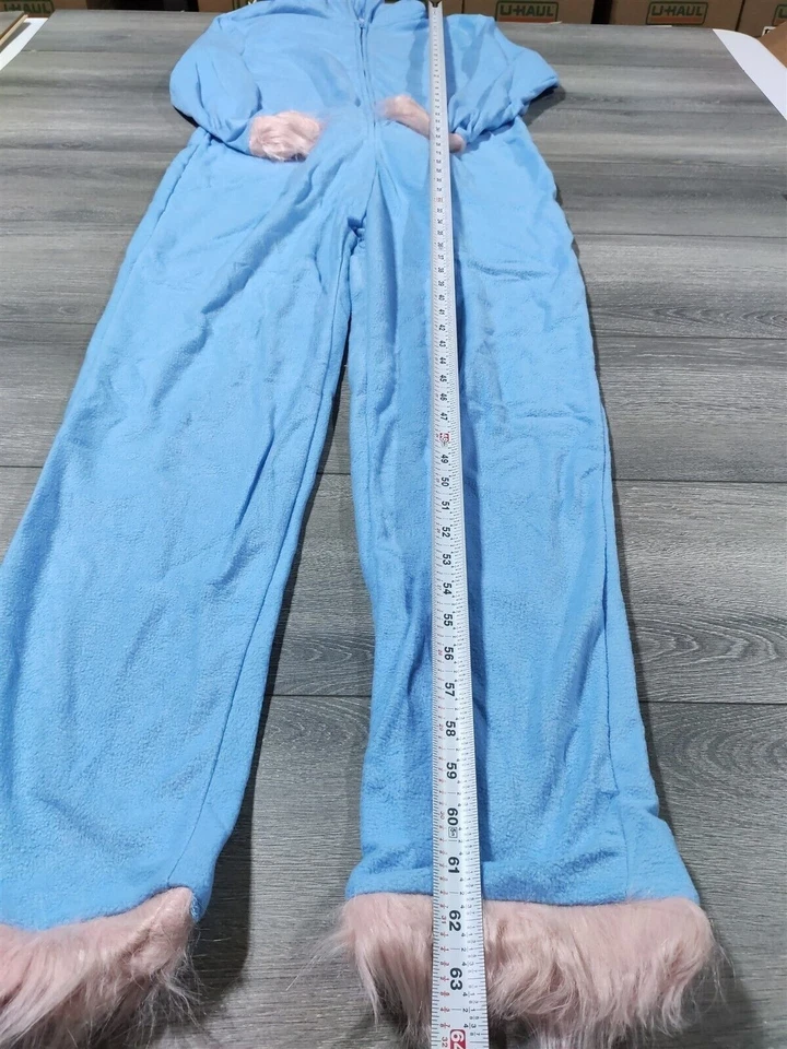 中号女式独角兽万圣节服装睡衣可爱套装彩虹尾巴滑稽 — 第 3/4 张图片