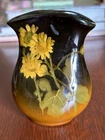 Rookwood Pottery Cabinet Vase Standard Glaze Floral Painting M. Mitchell 1902