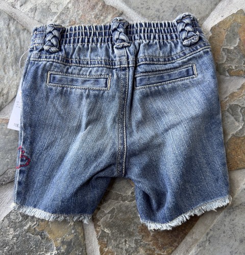 Pantalones Cortos Old Navy Niño Pequeño 18-24 Mos Bordados Hoja de Arce Acentos Nuevos con Etiquetas - Imagen 8 de 11