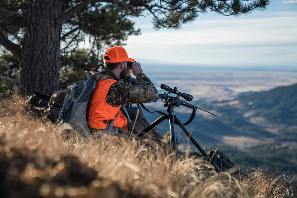 Trípode de Fibra de Carbono con Cabezal de Bola 360° para Caza y Exterior Foto 3 de 3