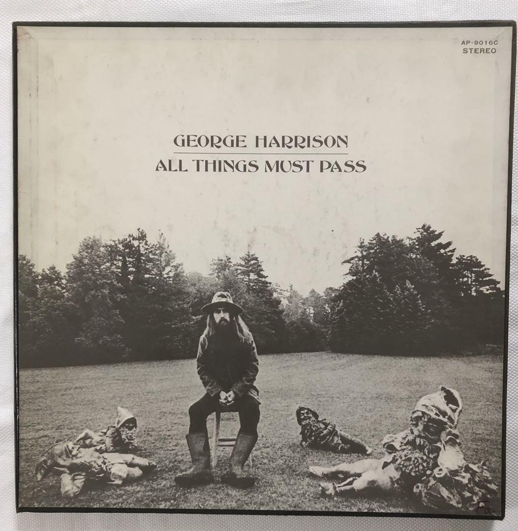 George Harrison All Things Must Pass 3LP Red Vinyl Japan