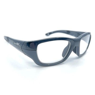 Wiley X Flash 1412 Charcoal Grey Eyeglasses Frame 48-17-125 Wrap Kids Eyewear