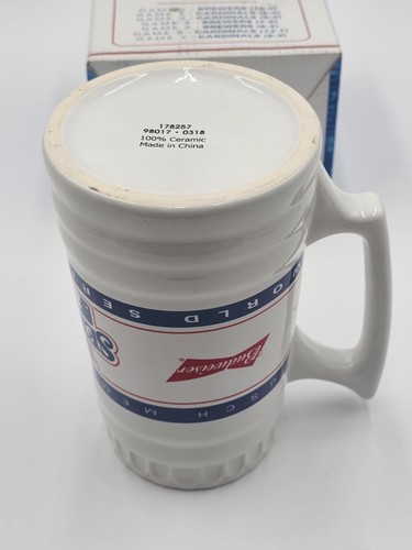 1982 W/ Box St Louis Cardinals Baseball World Series Beer Mug Stein - Picture 8 of 8