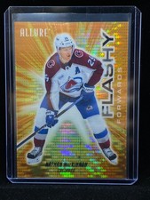 2025-26 UD Allure Flashy Forwards Orange Spectrum Nathan MacKinnon 138/299 SP