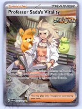 Professor Sada's Vitality 256/182 Pokemon Paradox Rift Special Illustration Rare on eBay
