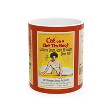 Elizabeth Movies Red Orange Mug 11oz – Classic Hollywood Coffee Cup