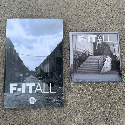 F-ITALL DVD AND ZINE COMBO BMX BIKE DVDS CULT KINK SUNDAY ECLAT SHADOW WTP