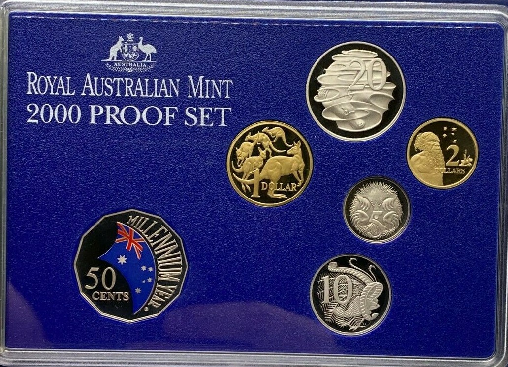 Royal Australian Mint Year 2000 Millennium Proof Coin Set | eBay