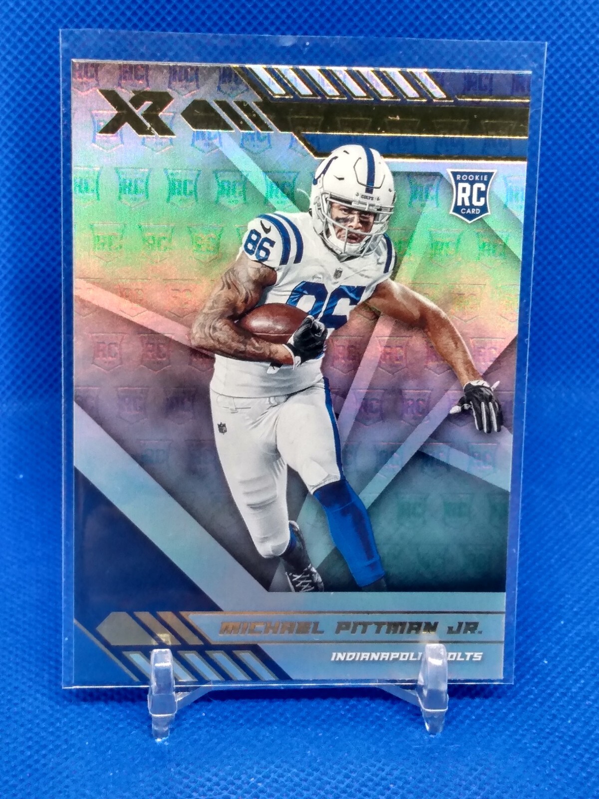 2020 Panini XR #122 Michael Pittman Jr. Rookie Card