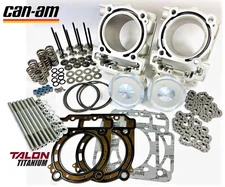 Commander Maverick 1000 Valves Head Cylinder Top End Rebuild Kit Valve Springs