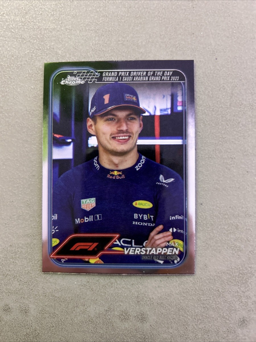 2024 Topps Chrome Formula 1 Max Verstappen Grand Prix Driver of