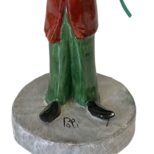 VTG Handmade Man Holding Camera Photographer Ceramiche Italy 1965 Signed Poli - Picture 9 of 11