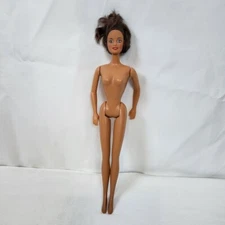 Mattel 1997 Flip 'N Dive Swimming Brunette Barbie Short Hair Nude OOAK Doll Vtg