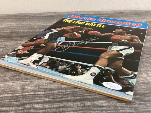 (SSG) JOE FRAZIER Signed 1975 Sports Illustrated Complete Mag "No Label" JSA COA - Picture 4 of 13
