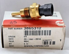 3865312 Cummins Temperature Sensor Engine Sender ISM/QSM 3613819 3613604 3613114