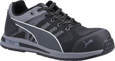 Puma Safety Trainers Elevate Knit LOW S1 Safety Trainer Black P ESD HRO SRC