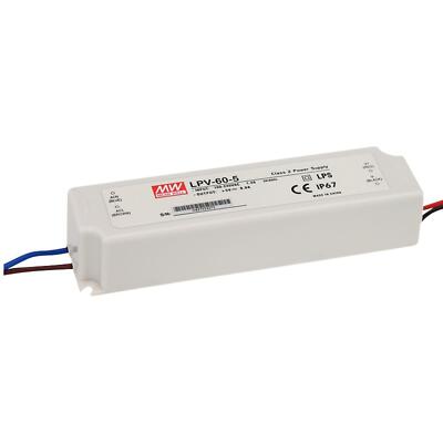 MEAN WELL LPV-60-5 40W 5V 8A LED Netzteil IP67