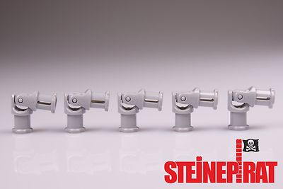 LEGO  (-NEU-) 5x 62520c01 Technic Kardangelenk / Kardan / Gelenk  hellgrau 61903