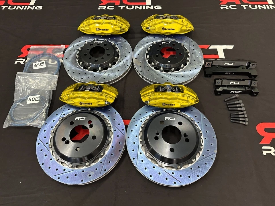 KIT BBK PINZAS DODGE CHARGER CHALLENGE FRENOS DE 4 PISTONES ACTUALIZACIÓN DELANTEROS TRASEROS Foto 4 de 4