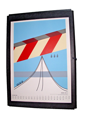 Allan D`Arcangelo - Highway 1967  Dumont Kalender ART ´73  Popart