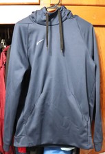 Nike Therma Dri-Fit Training Hoodie Navy Pullover Adult Small S CN9473-419