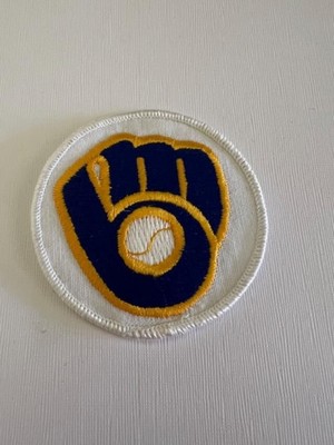 Vintage MLB Milwaukee Brewers Iron-On Patch.MINT.Same day Ship.1970's