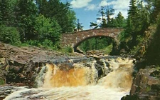 Vintage Postcard Lester Park Trout Fishing Along River Picnic Duluth Minnesota