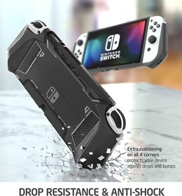 Mumba Dockable Case For Nintendo Switch OLED 2021 Console JoyCon Grip Case Cover