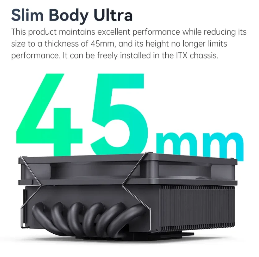 UltraThin 6 Heatpipe Performance CPU Heatsink Cooler RGB 92mm Fan for AMD Intel - Image 2 of 4