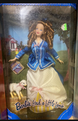 1998 Mary Had a Little Lamb Barbie 1st in Nursery Rhyme Collection