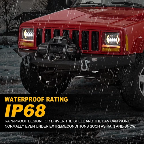 For Toyota Pickup 1982-1995 Truck 4Runner 5x7" 7x6" LED Headlight Hi-Lo Beam DRL - Picture 11 of 12