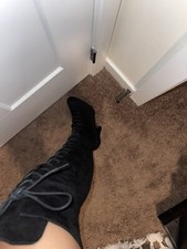 black over the knee boots
