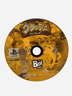 Crash Bandicoot PS1 Game Sony PlayStation VTG Japan Import PSX The Best Family