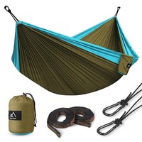 Double Hammock Terra Hiker Lightweight Hammock Portable Nylon Hammock Straps ... Double Hammock Terra Hiker Lightweight Hammock Portable Nylon Hammock Straps ...