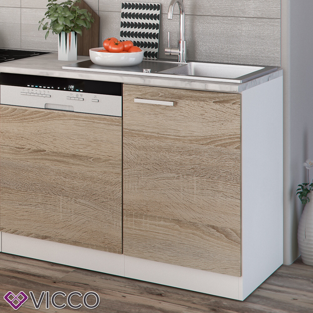 Cuisine Intégrée Vicco 270 Cm – Style Moderne – Sonome – Raul – Neuve