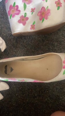 Wildfox X Jeffrey Campbell Ballerina Platform Custom Painted 