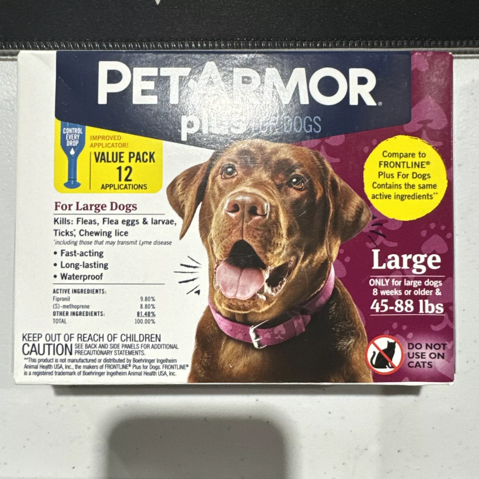 Petarmor plus for large dogs hot sale