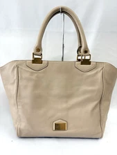 Marc by Marc Jacobs all leather beige handbag tote bag large capacity