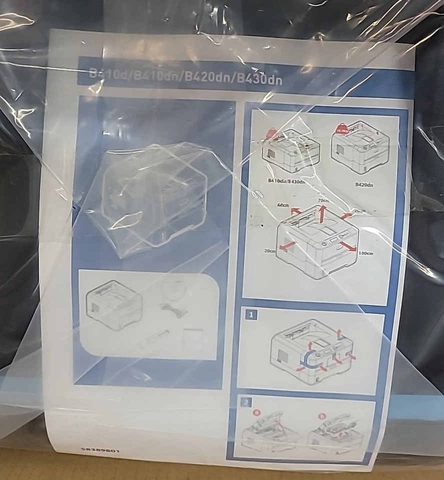 Oki B410/B430 Monochrome Laser Printer - Image 2 of 3