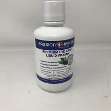 Passion 4 Health Premium Eye Care Liquid Vitamin Dietary Supplement 09/2025