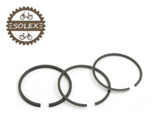 KIT DE 3 SEGMENTS DE SOLEX 39.5MM VELOSOLEX 2200 3800 5000 CYCLOMOTEUR PISTON