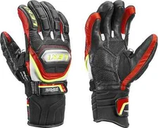 Leki World Cup Ti S Speed System Black/Red Gloves