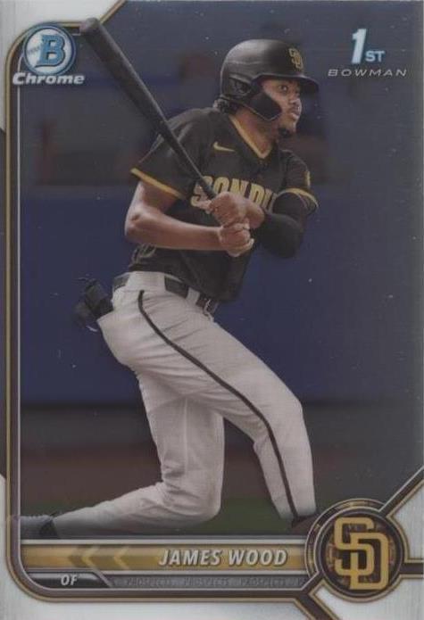 2022 Bowman - James Wood #BCP-108 - 1 of 1