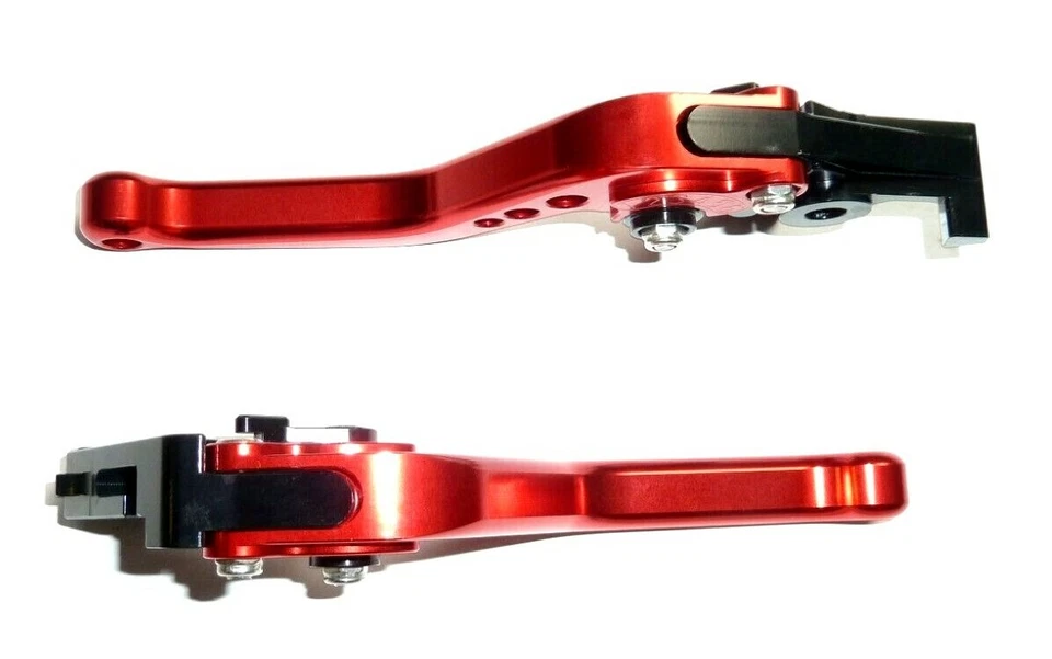 Honda CB600 Hornet 1998-2006 Kurz Rot Bremse und Kupplungshebel Road Track TS240 - Bild 3 von 4