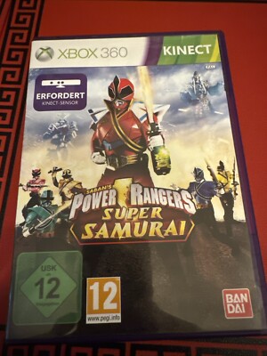 Power Rangers Super Samurai - Xbox 360 Kinect Required - German Cover