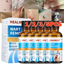 HEALMUSZ Wart Remover Liquid Plantar Wart Removers for Feet Body Fast Acting