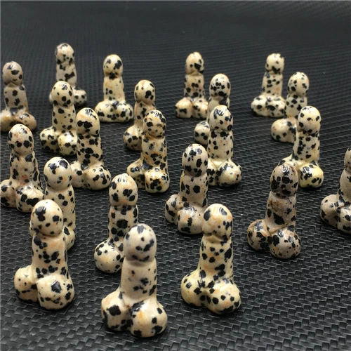 Wholesale Natural mix mini Penis Carved quartz Crystal Massager Wand Healing - Picture 29 of 296