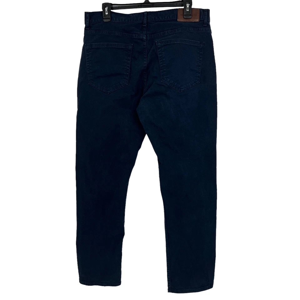Pantalones de Jean MICHAEL KORS Para Hombre Talla W34/L30” Ins Actual 29.5” Azul Bolsillos Elásticos Foto 3 de 4