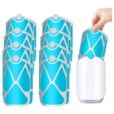 8-Pack Fruit Fly & Insect Trap Refills - Compatible With ZEVO Indoor Fly Traps