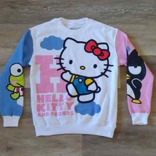 NWOT Sanrio Hello Kitty  Friends Women's Graphic Sweatshirt Size XS